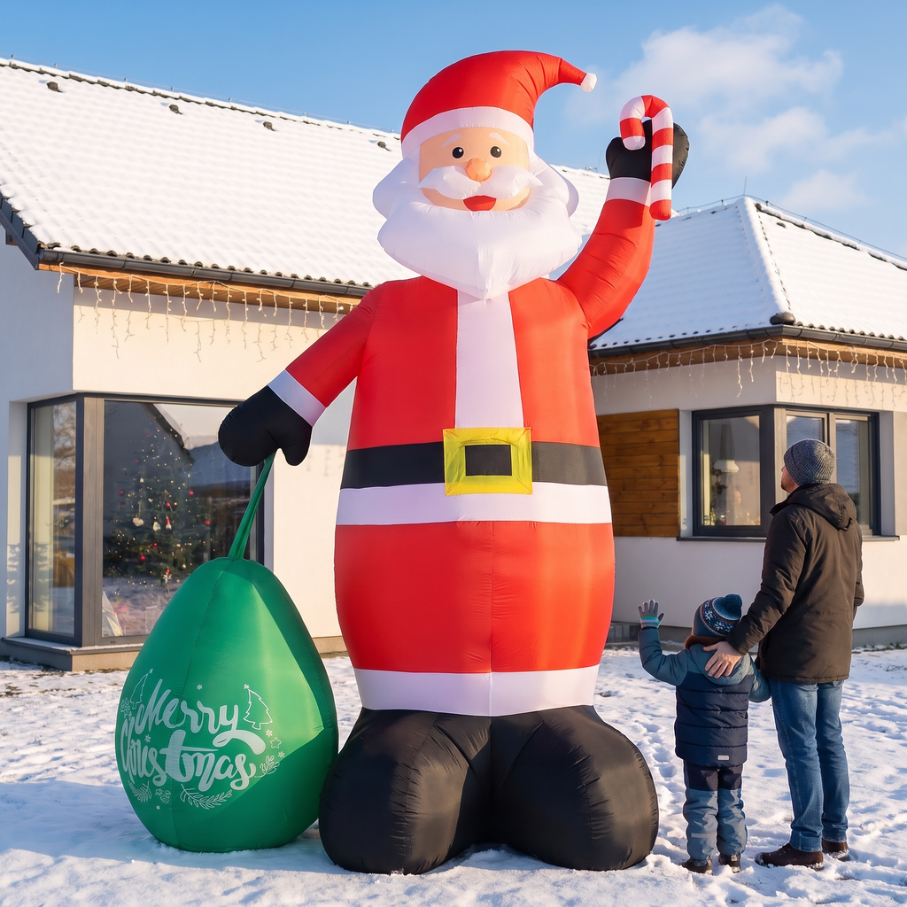 14 ft Santa with Gift Sack