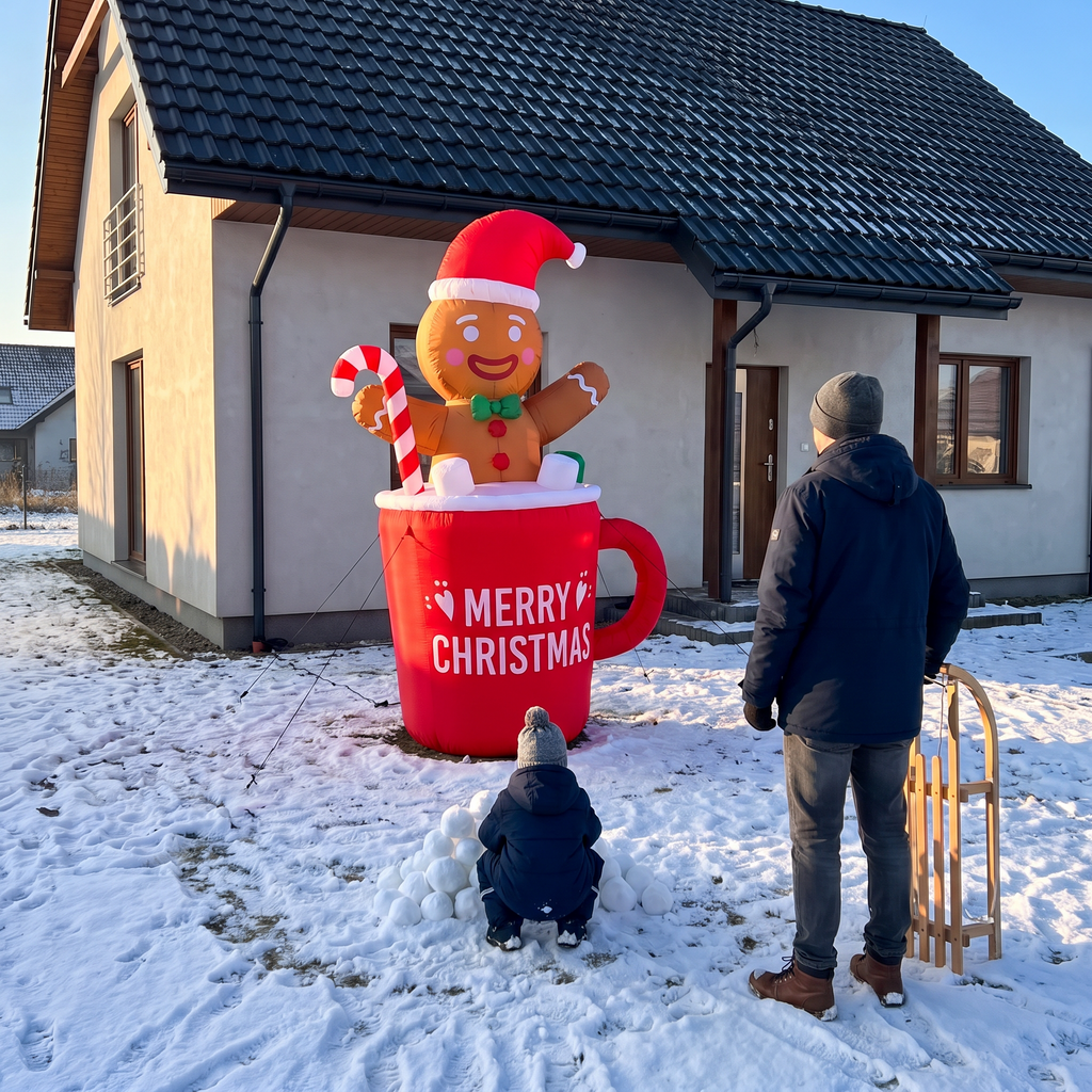 4.8 ft Animated Christmas Inflatable